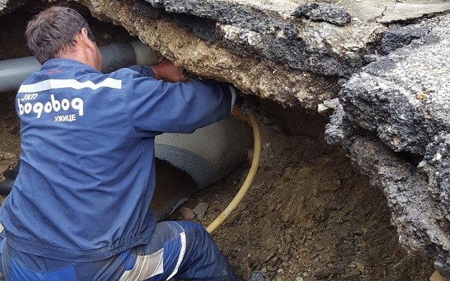 Bez vode delovi Užica u ponedeljak zbog radova na cevovodu
