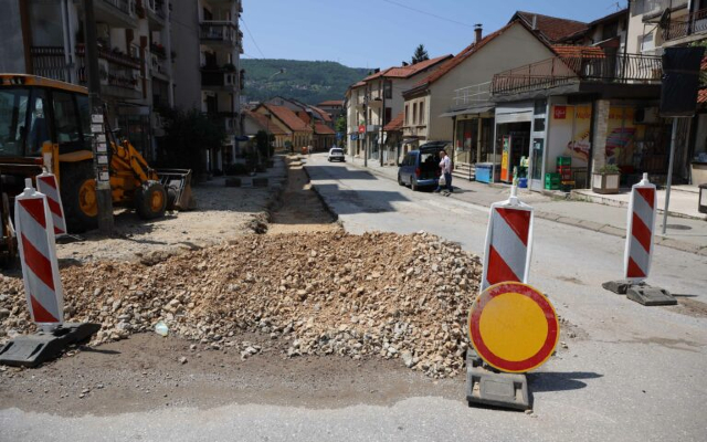 Obaveštenje o zatvaranju ulice Feliksa Kanica