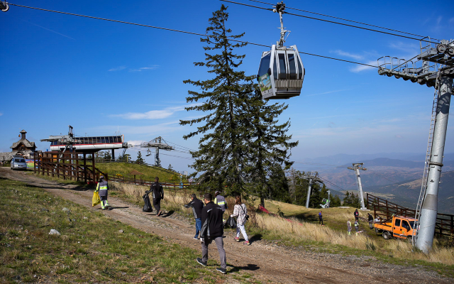 Dan čistih planina je svaki dan na gondoli