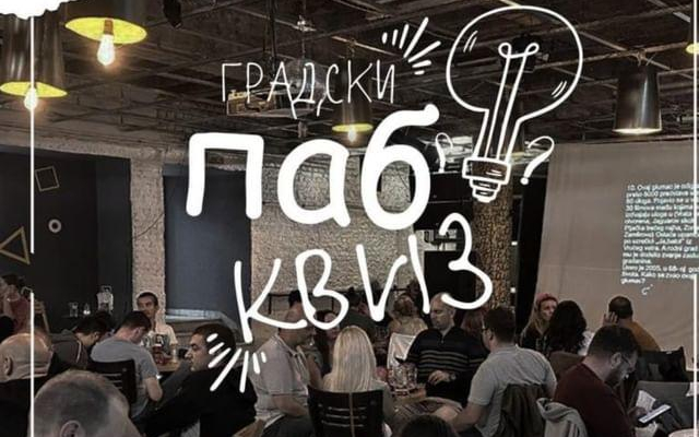 Gradski pab kviz u GKC-u večeras