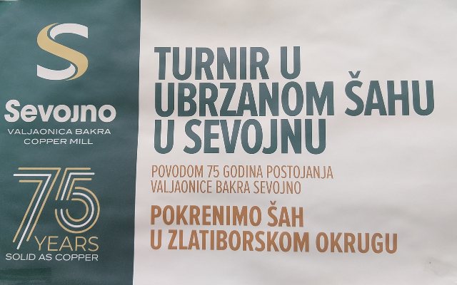 Turnir u šahu „Sevojno 2025“