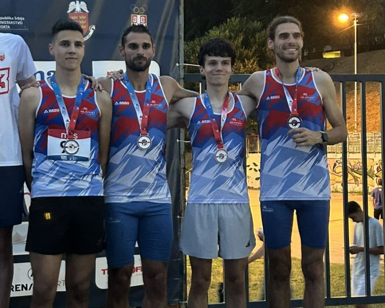 Atletičari užičke Mladosti osvojili tri medalje na Prvenstvu Srbije za seniore