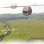 Gold gondola