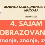 SAJAM OBRAZOVANJA poster-