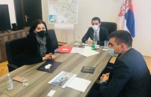 Gradonačelnica sa Momirovićem o projektima