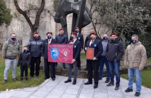 Zastava 63.padobranske brigade u Užicu