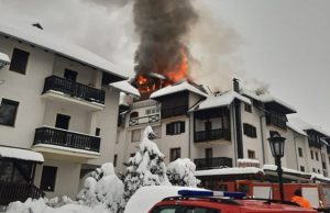 Požar na Zlatiboru (VIDEO)