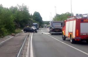 Saobraćajna nezgoda na Beloj zemlji