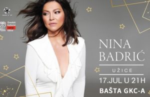 Nina Badrić 17. jula u Užicu