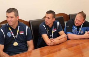 Prijem za osvajače bronze na Evropskom prvenstvu