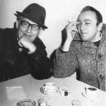 Majstor i šegrt u pauzi Mićo Tomić i Emilijan Protić