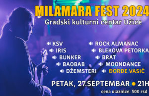 „Milamara Fest“ u petak u GKC-u