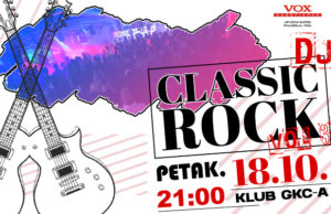 DJ Classic Rock Žurka u GKC-u