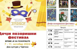 Dečji pozorišni festival u Kulturnom centru „Zlatibor“