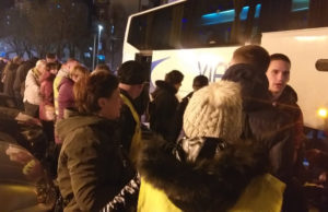 Doček užičkih studenta iz Niša (VIDEO)