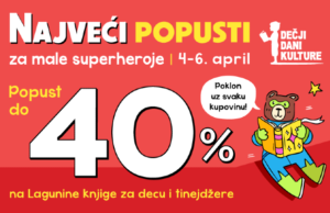 Dečji dani kulture od 4. do 6. aprila – Hoću knjigu, hoću igru!