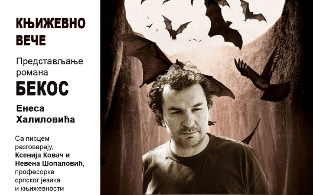 Promocija romana „Bekos“ Enesa Halilovića u Galeriji Kulturnog centra Zlatibor