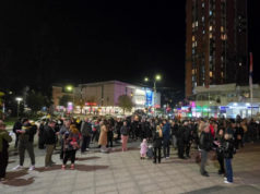 Protest u Užicu zbog zatvaranja radnje aktiviste Bogdana Radojičića