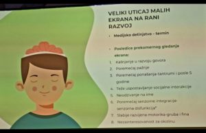 Radionica „Digitalno detinjstvo – uticaj na rani razvoj“ u organizaciji Udruženja „Roditelj“