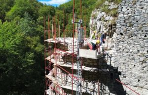 Završavaju se radovi na zidanju poslednje etaže Vodotornja na Starom gradu