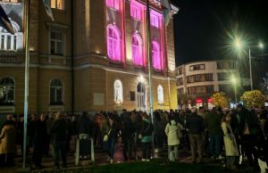Protest podrške Dijani Hrki održan u Užicu, blokirana magistrala