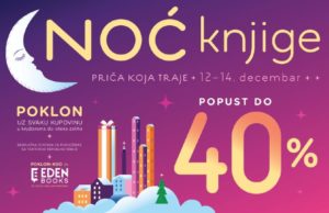 Noć knjige od 12. do 14. decembra!