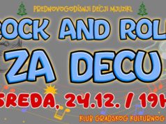 Prednovogodišnji mjuzikl „Rock and Roll za decu“ u GKC-u