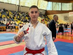 Kurćubić vicešampion Srbije u katama za srednjoškolce