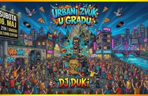DJ Duki u GKC-u: Veče urbane muzike 16. maja
