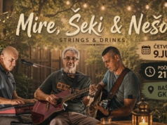 Trio Mire, Šeki i Nešo večeras u GKC-u