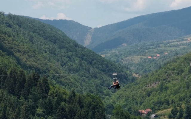 ZIP line Ljubis