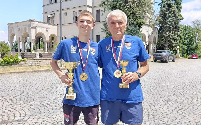 Mihailo Jakšić i Mirko Minić pobednici u trci oko Avalskog tornja