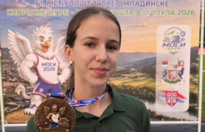 Dunja Vukajlović osvojila prvo zlato za Užice na MOSI u Bajinoj Bašti