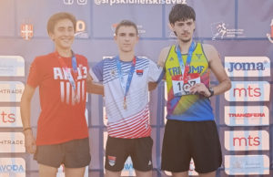 Mladi atletičar Mihailo Jakšić prvak Srbije
