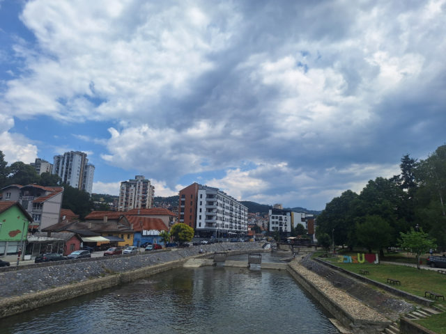Uzice pogled sa plaze leto